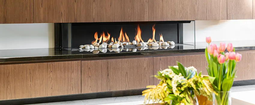 Double-height Fireplace Design Refurbishment in Murray, Utah