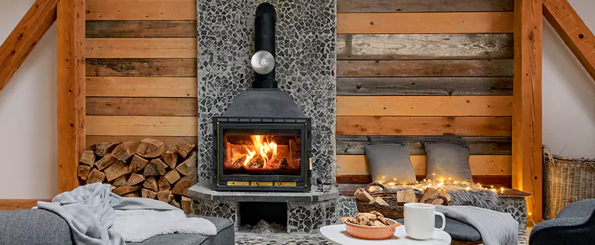 Thelin Hearth Products Direct Vent Gas Stove Fireplace Inspection in Murray, Utah